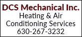 DCS Mechanical Inc. Sponsorship Banner
