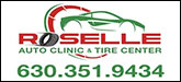 Roselle Auto Clinic & Tire Center Sponsorship Banner