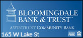 Bloomingdale Bank & Trust Sponsorship Banner